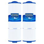 Cryspool® 05043 Filter Compatible with 20690 Marquis Hot Tub Filter, 5CH-512, 50 Sq. Ft Spa Filter Cartridge, 2 Pack