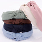 VELSCRUN 12 Pack Headbands for Women Gilrs Fashion Knotted Head Bands Solid Headband Non Slip Hair Band for Women's Thin Thick Short Hair Face Wash Hair Accessories Gifts for Women