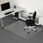 Naturei Chair Mat for Carpet, 36” x 48” Office Desk Floor Mat for Rolling Chairs, Easy Glide Floor Protector for Low Pile Carpet (Rectangle)