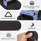 Women's Sport Sandals Hiking Sandals with Arch Support Yoga Mat Insole Outdoor Light Weight Water Shoes-U121SLX025-light purple-39