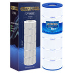 Cryspool® 08060 Filter Compatible with CX1750RE, C1750, C1750E, C1900RE, PA175, C-8417, FC-1294, 817-0175P, 175 Sq. Ft Pool Filter Cartridge, 1 Pack