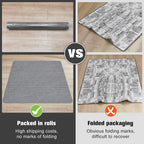 Placoot Desk Chair Mat for Hardwood Floor Corduroy Surface 1/6" Thick 55"x35" Office Chair Mat for Rolling Chairs-100% Large Anti-Slip Backing Under Desk Low-Pile Office Rug Floor Mat for Office/Home