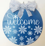 Christmas Stencils 12” Large Christmas Stencils for Crafts Reusable Christmas Stencil Holiday Drawing Templates for Door Hanger Porch Wreath Doormat Window Glass Decor(XMS Half R Stencil 03-14p)