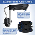 uueeGo Swimming Pool Water Leveler, Automatic Pool Water Filler, Automatically Maintain Water Levels, Never Over Fills The Pool, Suitable for In ground and Above Ground Pool, Carbon Black