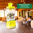 RESCUE! POP! Fly Trap Bait Refill – Outdoor Use – 4 Pack