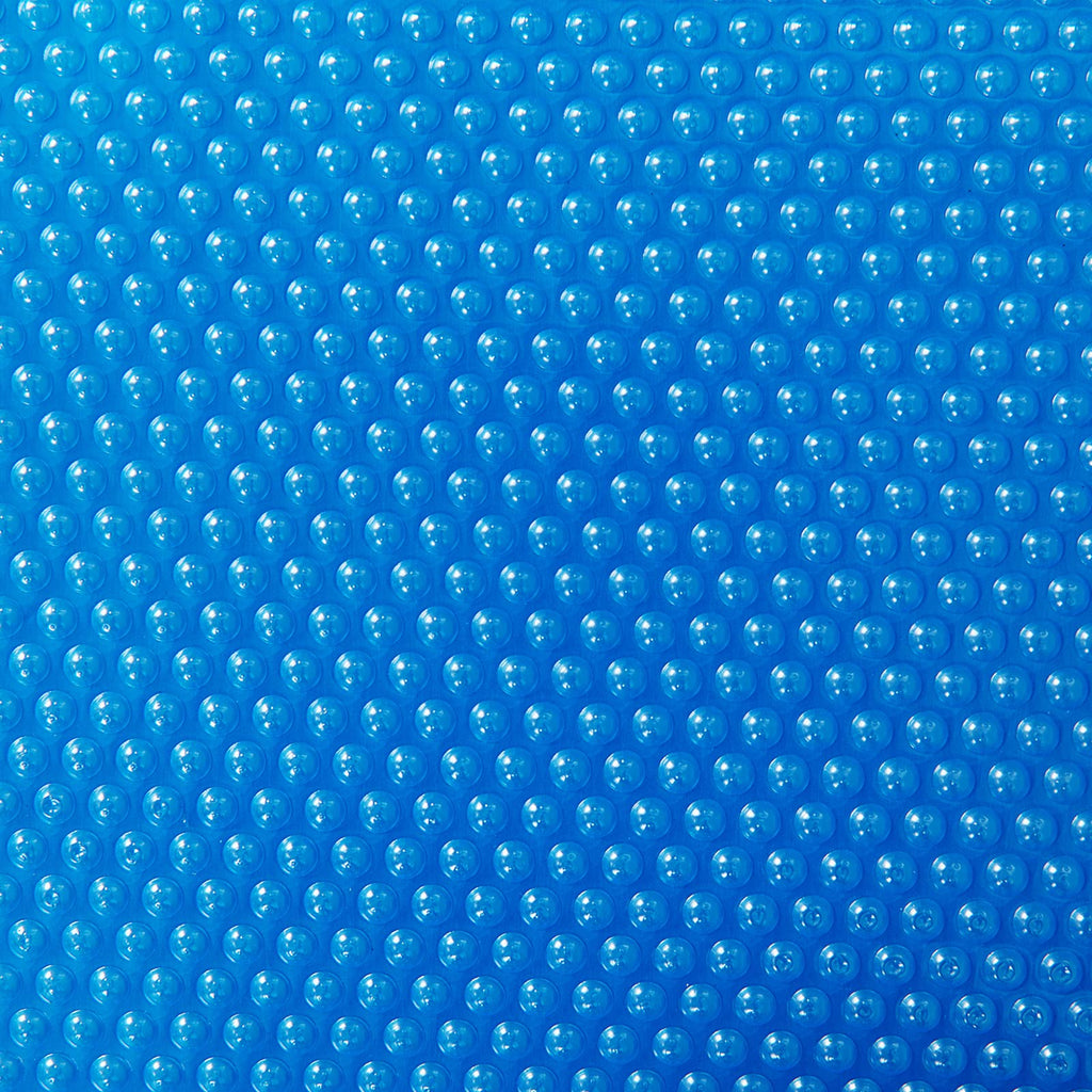 Goplus Pool Cover, 16 x 32 FT Solar Blanket 12 Mil with Carrying Bag for In-Ground and Above-Ground Swimming Pools, Rectangle Hot Tub SPA Thermal Blanket, Blue Bubble