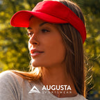 Women's Athletic Mesh Visor - Stylish Sun Hat for Golf, Running, and Outdoor Activities, Black
