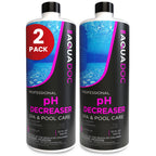 AquaDoc Spa pH Decreaser for Hot Tub - 32oz (2-Pack) - Sodium Bisulfate Spa pH Down for Water Balance - Made in USA