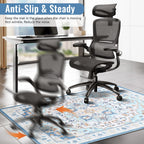 Office Chair Mat,36’’ X 48’’ Chair Mats with Non-Slip Backing,Modern Desk Chair Mat,Offices Chair Mats for Hardwood Floor,Office Rug Easy to Move，Floor Mat for Offices Chair Cleaned Easily