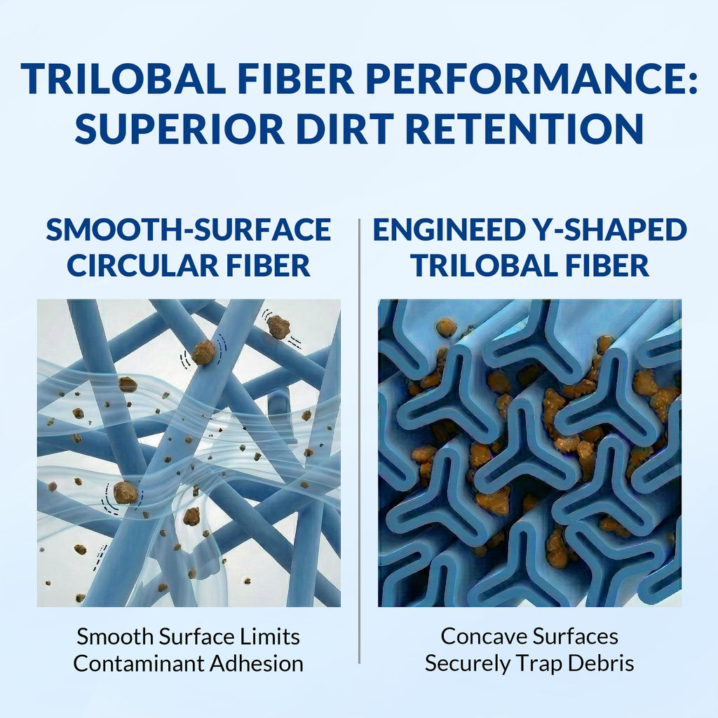 Swimara CCP520 PCC130 178585 R173578 817-0131, 5 oz+ Trilobal Fabric Pool Filter Cartridges, Compatible with Pentair Clean & Clear Plus 520 (#160332) & Waterway 525, 4-Pack, Ultra Series
