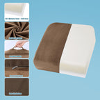 HOMBYS Extra Thick Seat Cushions for Office Chair & Elderly Wheelchair,Adult Booster for Car,Memory Foam Car Cushion for Height,Desk Chair Seat Cushion (Brown)
