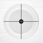 PLASTICPRO 200 Count Disposable 7 Inch White Plastic Plates