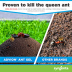 Syngenta Advion Ant Gel Station Insecticide, Ready-to-Use Gel Bait with The Active Ingredient Indoxacarb, Ant Bait for Use Indoor and Outdoor, 3 Boxes (9 Total Stations)