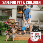Snake Repellent Balls for Yard - Powerful Outdoor Protection | Pet & Child Safe | Natural Snake Deterrent for Home, Garden, Camping | Targets Copperhead & Rattlesnakes (12, 1 Count (Pack of 12))