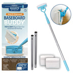 Baseboard Buddy – Baseboard & Molding Cleaning Tool! Includes 1 Baseboard Buddy and 3 Reusable Cleaning Pads, As Seen on TV