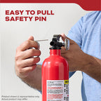 Kidde Fire Extinguisher for Home & Office Use, 5-B:C, 3.2 Lbs., USCG Approved with Strap Bracket (Included)