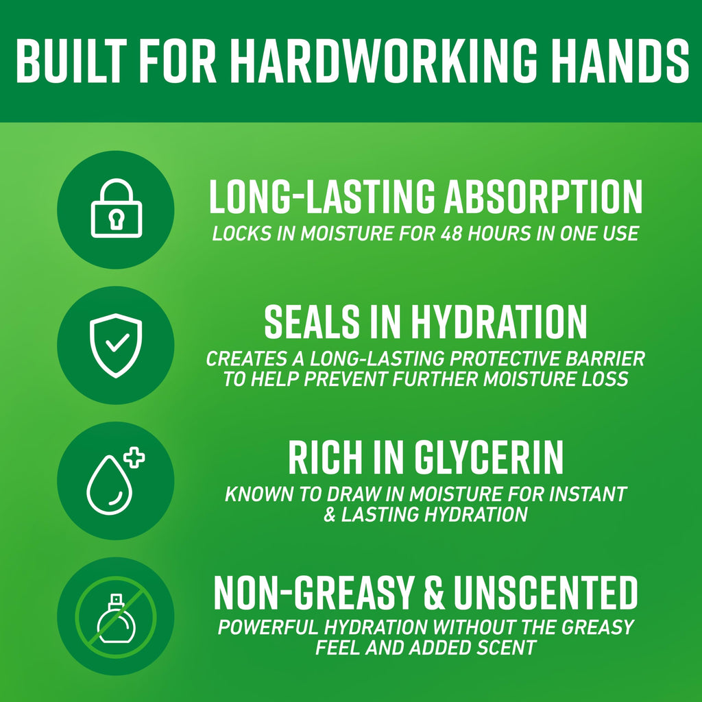 O'Keeffe's Working Hands Hand Cream in a Pumpable Jar for Extreme Dryness – 10oz Pump (1 Pack) - Repairing Skincare for Cracked, Dry Hands