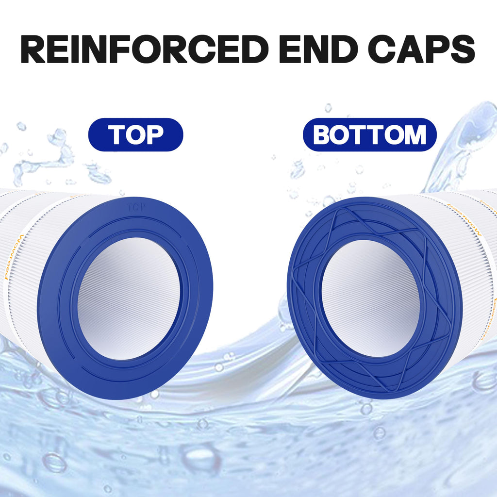 Wowreed Pool Filter Compatible with CC150, Clean & Clear 150, CCRP150, PAP150, R173216, C-9415, FC-0687, 160317, 150 sq. ft,1 Pack