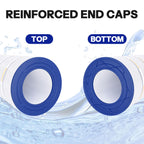 Wowreed Pool Filter Compatible with CC150, Clean & Clear 150, CCRP150, PAP150, R173216, C-9415, FC-0687, 160317, 150 sq. ft,1 Pack