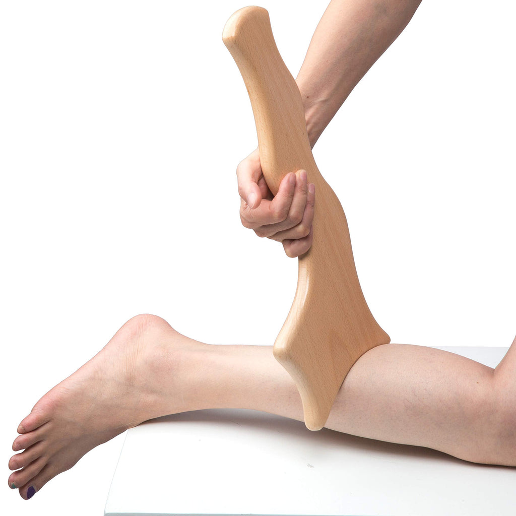 Seaside Brother Wooden Gua Sha Tools Anti Cellulite Massage Tool - Wood Therapy Lymphatic Drainage Paddle Soft Tissue Therapy