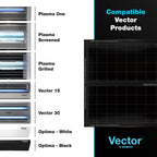 Catchmaster Vector Universal Trap Replacement Unscented Glue Boards, UV Light Fly Traps for Home, Gnat Traps for House Indoor, UV Lamp Insect & Mosquito Killer Refill, Adhesive Bug Boards, 12-Pack