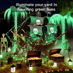 suddus Green Christmas Lights, 33ft 100 LED String Lights with Remote, Green Fairy Lights Battery Operated for Christmas, St Patricks Day, Bedroom, Wreath, Patio, Backyard, Garde, Party Decorations