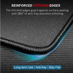 Essential Office & Gaming Mouse Pad, 30% Larger, 8.5” x 11” in, Black