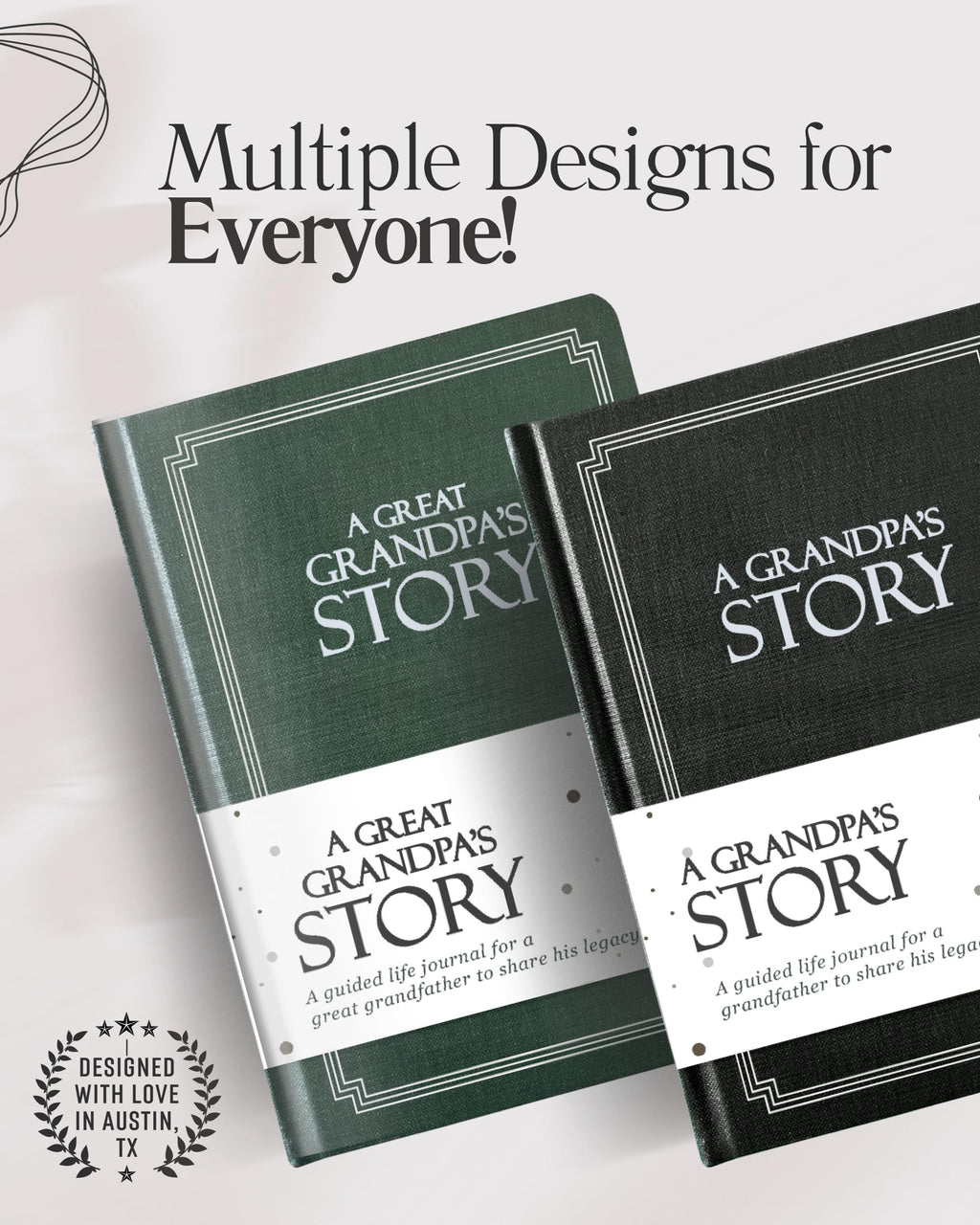 Papa's Life Story Journal (Hardcover): A Meaningful Keepsake for Papa to Share His Journey and Memories, Book Includes 250+ Prompt Questions, Sentimental Papa Gifts Idea, Sentimental Gifts for Papa for Father's Day, Birthday & Christmas