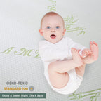 Premium 100% Waterproof Queen Size Mattress Protector, Breathable Mattress Cover Queen Size Bed, Cooling 3D Air Fabric Mattress Pad Cover, Deep Pocket 8"-21"