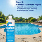 In The Swim Pool Deluxe Opening Chemical Start Up Kit - Above Ground and In-Ground Swimming Pools - Up to 15,000 White