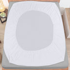 Utopia Bedding Waterproof Mattress Protector Full Size, Premium Terry Mattress Cover 200 GSM, Breathable, Fitted Style with Stretchable Pockets (White)