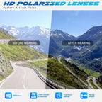Polarized Sports Sunglasses for Men Women,Ultralight Wrap Around UV400 Protection Sun Glasses for Driving Fishing