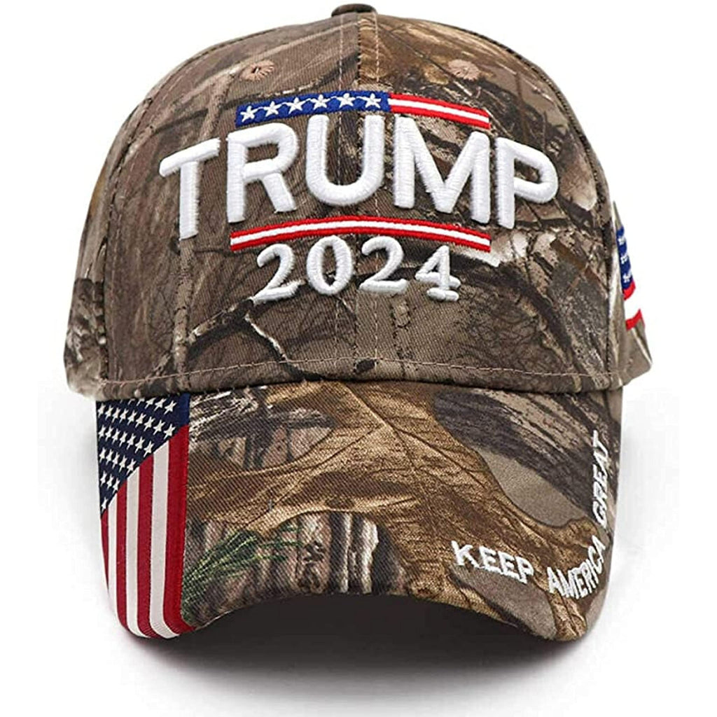 Genericf Unique America Trump 2024 Supporter Kit | Trump Hat and Flag Set | Trump Gifts and Merch