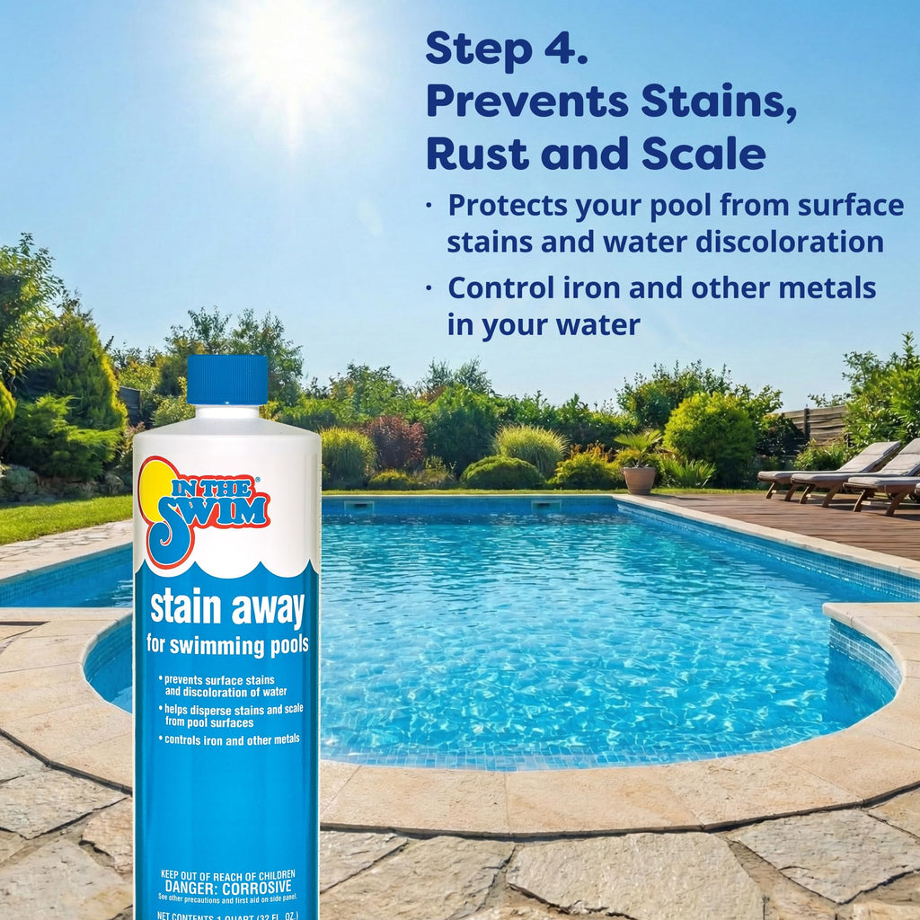 In The Swim Pool Super Opening Chemical Start Up Kit - Above Ground and In-Ground Swimming Pools - Up to 35,000 Gallons