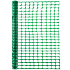 BOEN 4' x 50' Green Temporary Fencing, Mesh Snow Fence, Plastic, Safety Garden Netting, above Ground Barrier, for Deer, Kids, Swimming Pool, Silt, Lawn, Rabbits, Poultry, Dogs