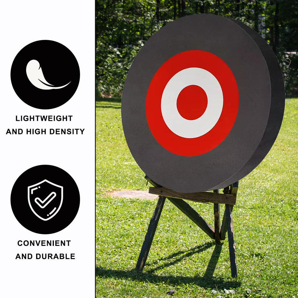 25 * 3cm EVA Foam Archery Target 9 inch Round Archery Moving Targets for Backyard,Shooting Practice Board Indoor, Outdoor Sports Hunting