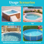 Spa Vacuum Compatible with 6250 Paradise Power, No Pumping, No Batteries or Electricity, Powered by Water Pressure, Cordless Hot Tub Vac Cleaner Picks up Pebbles, Sand&Debris, with Telescopic Handle