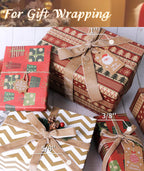Khaki Velvet Ribbon 1'' 25 Yards for Christmas Tree, Gift Wrapping, Flower Bouquet, Wreath Decorations, Bow Making