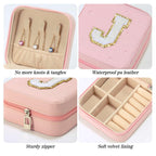 Parima Gifts for Mom Birthday - Small Travel Jewelry Case for Travel Gifts, Christmas Gifts for Mom, Gifts Ideas Basket for Mom, Travel Essential for Necklaces Rings Earrings Organizer