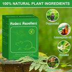 12 Pack Rodent Repellent, Natural Peppermint Oil Mouse and Rats Repellent, Peppermint Balls for Mice, Roaches, Moles, Squirrels, Ants, Moths, Indoor & Outdoor Use, Safe for Pets & Kids
