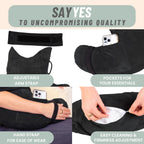 MOYOAMA Rotator Cuff Pillow with Pocket- Post Shoulder Surgery Pillow for Sleeping, Shoulder Pillow for Rotator Cuff, Frozen Shoulder Pillow for Shoulder Surgery Recovery, Post Surgery Shoulder Pillow