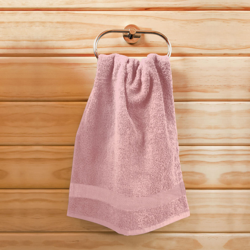 Utopia Towels - Salon Towel, Pack of 24 (Not Bleach Proof, 16x27 Inches) Highly Absorbent Cotton Towels for Hand, Gym, Beauty, Hair, Spa, and Home Hair Care, Dusty Pink