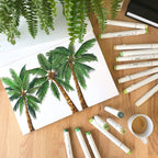 Ohuhu Sketchbook Marker Paper Pad: 8.3"x11.7" Large Art Sketch Book Drawing Papers 78 Sheets/156 Pages 120LB/200GSM Hardcover Sketching Books for Alcohol Markers Sketchpad Christmas Gift
