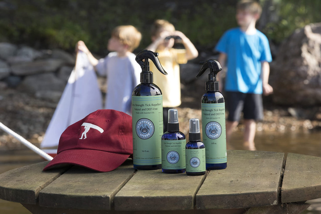 Nantucket Spider Extra Strength Tick Repellent Spray 2 Pack | 4 Ounce Travel Size | Natural Tick Repellent for People | Made in The USA with 100% Organic Essential Oils