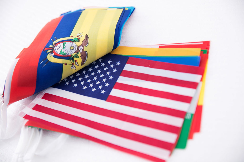 World Flags,International Flags,100 Countries Pennant Banner String National Flags For Classroom Garden Festival Grand Opening Bar Sports Clubs Party Events Decorations