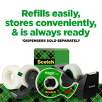 Scotch Magic Tape, 6 Rolls with Dispenser, Numerous Applications, Invisible, Engineered for Repairing, 3/4 x 1000 Inches, Boxed (810K6C38)