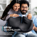 Pain Relief Coccyx Cushion, Memory Foam Seat Cushion for Wheelchair, Office Chair Cushion, Car Seat Cushion for Butt, Sciatica, Pelvic Floor, Postpartum Recovery
