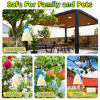 CKUKARM 36 Pack Deer Repellent & Rabbit Repellent Outdoor for Garden - Scent-Based Deer Deterrent to Protect Plants & Flowers - Keep Deer Rabbit Out of Yard
