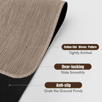 Blvornl Office Chair Mat - 35" x 48" Desk Chair Mat for Hard Wood and Tile Floor, Large Anti-Slip Hard Floor Protector, PVC Mat Desk Rug, Dark Brown