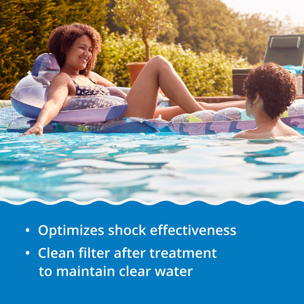 In The Swim Quick Clear Green - Turn Your Pool Water from Green and Cloudy to Sparkling Blue - 4 Pound
